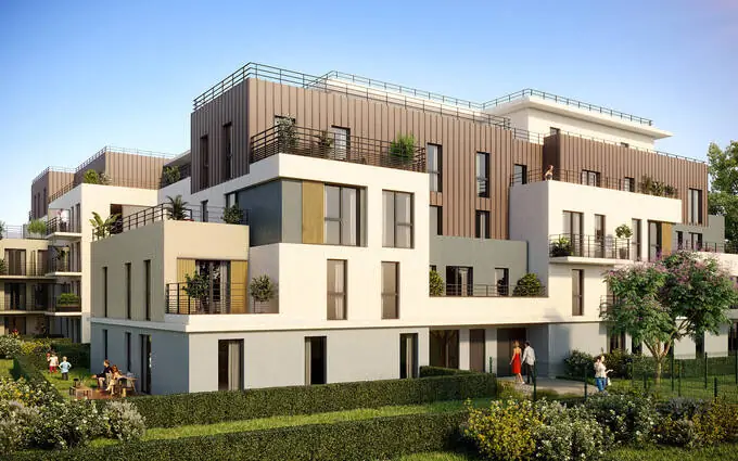 Programme immobilier neuf Verneuil-sur-Seine quartier proche du centre à Verneuil-sur-Seine