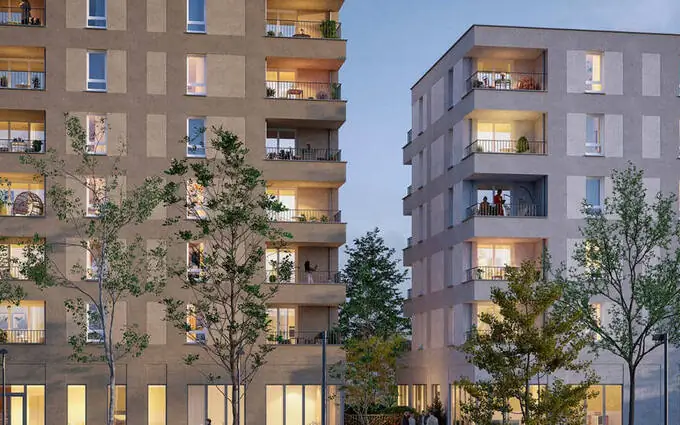 Programme immobilier neuf Nantes proche quartier du Rond-point de Paris à Nantes (44000)