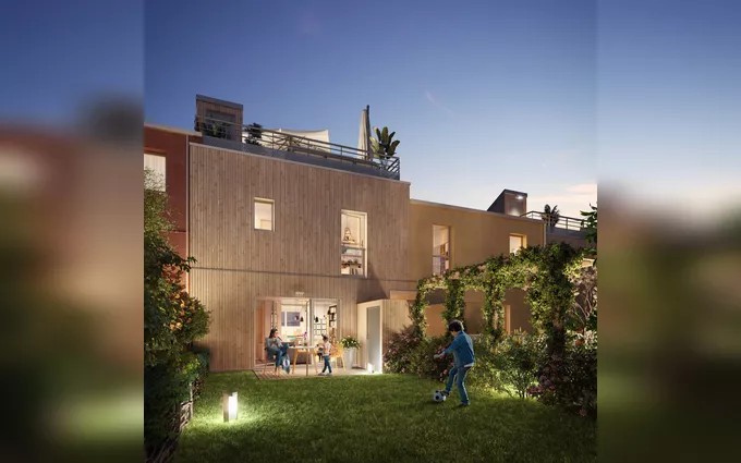 Programme immobilier neuf Les villas du parc à Saint-Laurent-du-Var