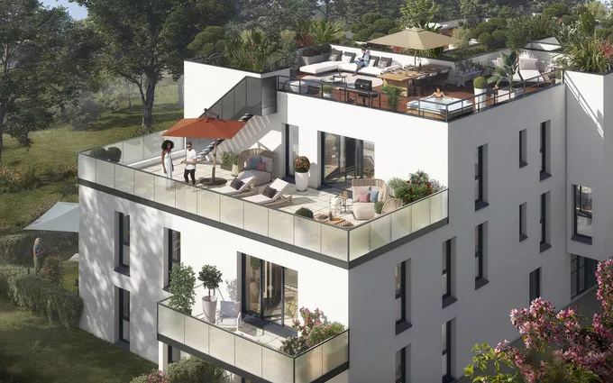 Programme immobilier neuf Les roofs top à Nantes