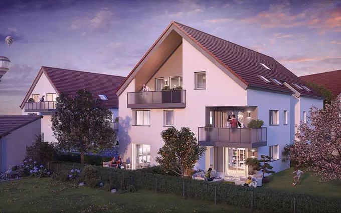 Programme immobilier neuf Holtzheim appartements et maisons en plein coeur du village à Holtzheim (67810)