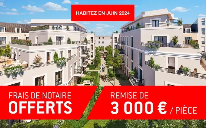 Programme immobilier neuf Allée des Sens à Noisy-le-Grand (93160)