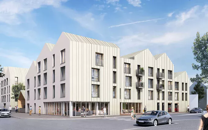 Programme immobilier neuf Louviers à 300 mètres de la Place Ernest Thorel à Louviers