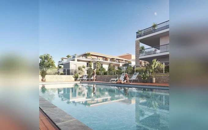 Programme immobilier neuf 4p terrasse golfe-juan à Vallauris