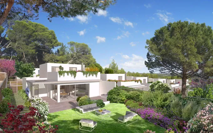 Programme immobilier neuf Marseille 9 villas au coeur de Sormiou