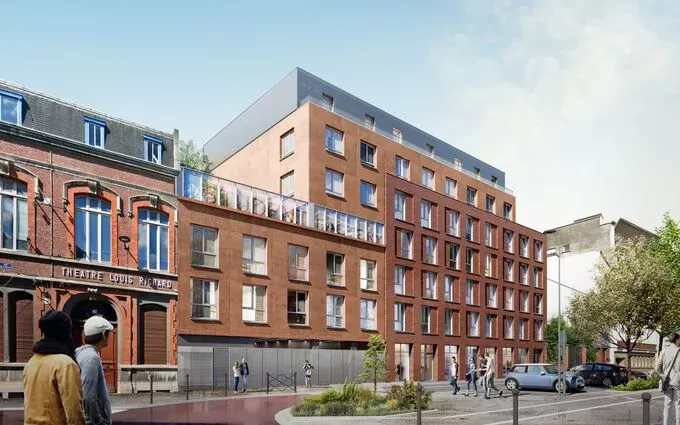Programme immobilier neuf Student factory roubaix mairie à Roubaix (59100)