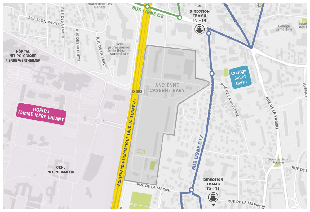 Plan de Bron - Voyages - Cartes