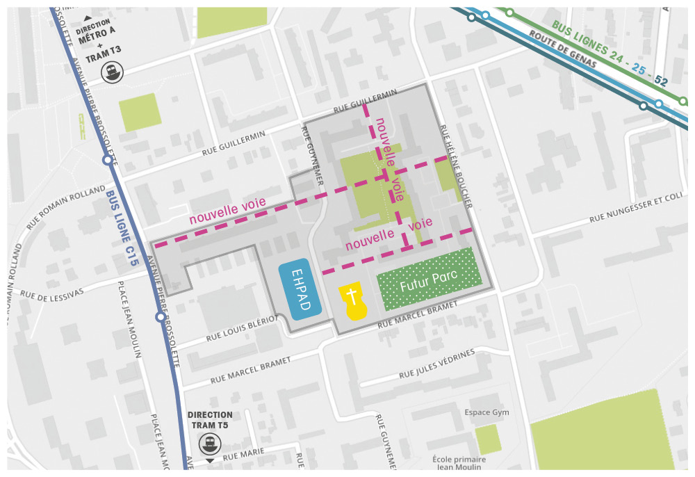 Bron : 500 nouveaux logements dans le quartier Terraillon