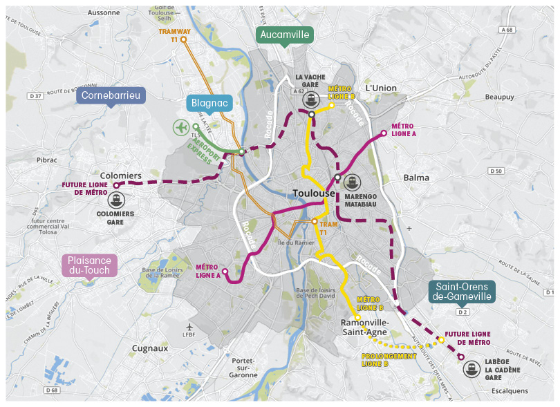 5 villes à connaître autour de Toulouse