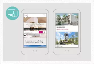 Site mobile du Plan Immobilier