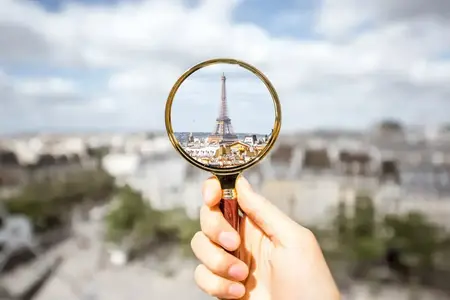Vue du paysage urbain de Paris