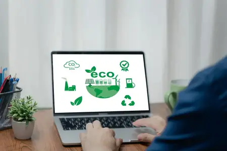 Icônes de réduction des émissions de CO2, zéro émission de CO2, réchauffement climatique, développement durable