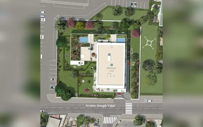 Programme immobilier neuf Les terrasses borely à Marseille 8ème