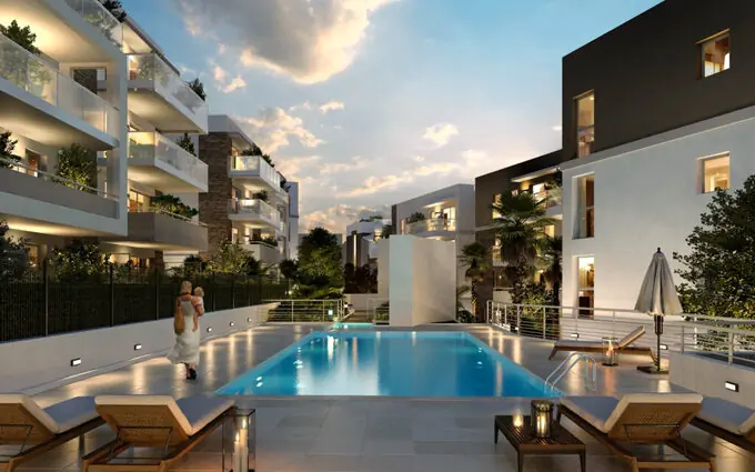 Programme immobilier neuf Le domaine d'azur à Saint-Laurent-du-Var