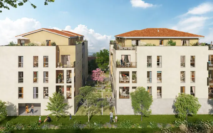 Programme immobilier neuf O'village à Vaulx-en-Velin