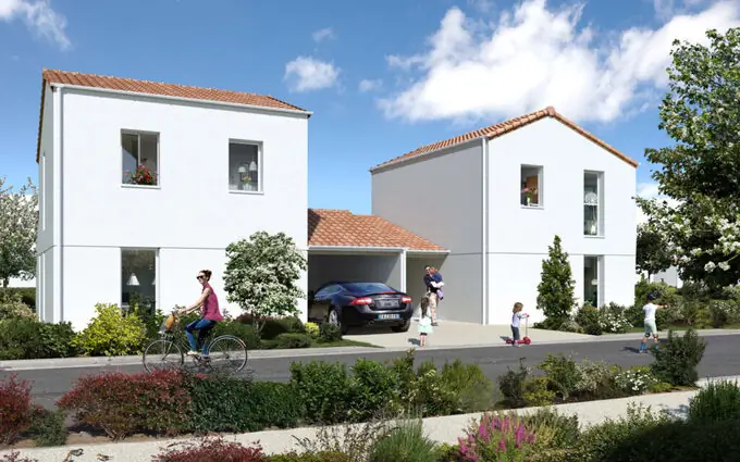 Programme immobilier neuf Le bois valentin - tranche 2 à Saint-Jean-de-Monts