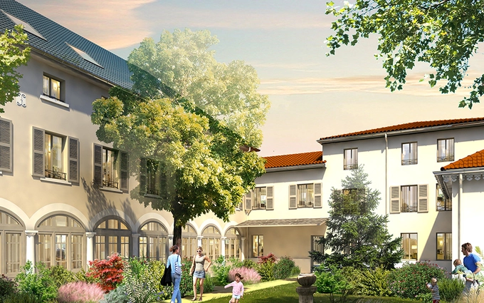 Programme immobilier neuf Oasis parc tranche 3 - les jardins d'hortense à Lyon 8ème