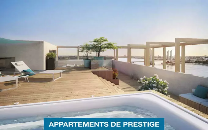 Programme immobilier neuf L'autre rive - appartements neufs de prestige à Bordeaux (33100)