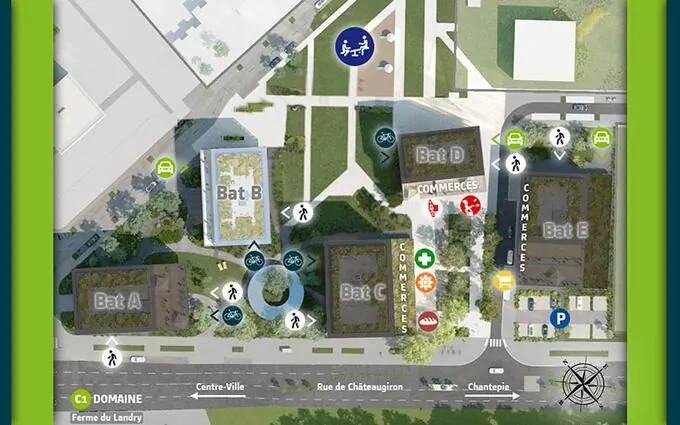 Programme immobilier neuf L'esplanade à Rennes