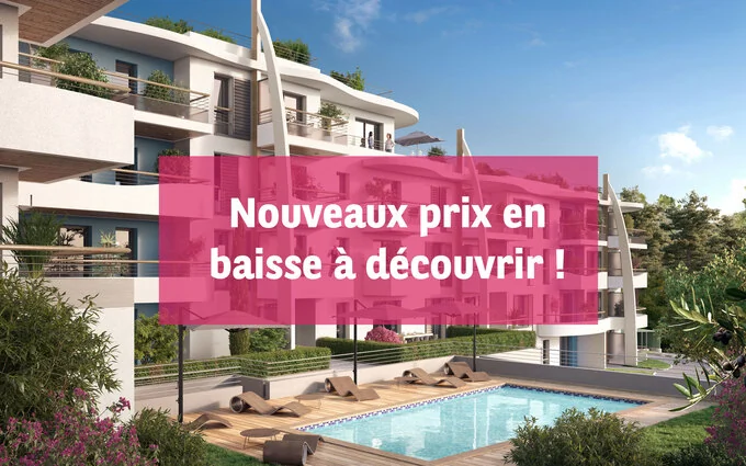 Programme immobilier neuf Les Voiles de la Bermone à Villeneuve-Loubet