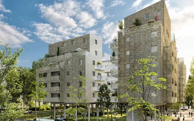 Programme immobilier neuf Brazza Lib à Bordeaux (33000)