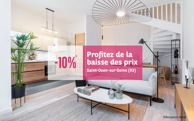 Programme immobilier neuf Le Village des Rosiers à Saint-Ouen (93400)