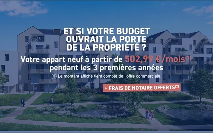 Programme immobilier neuf Domaine de suède à Tours