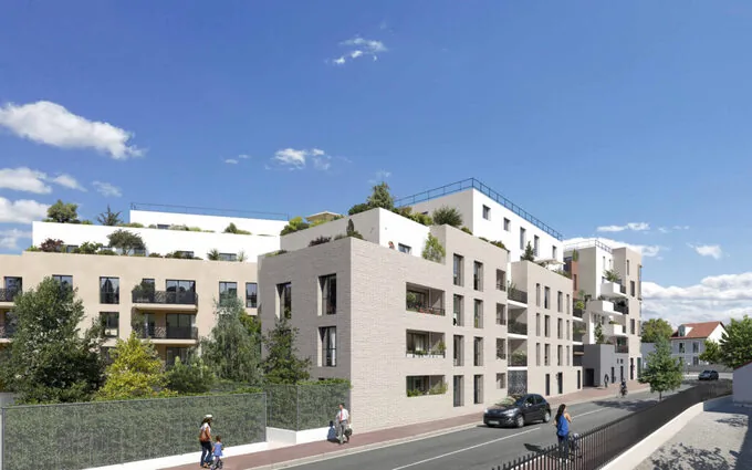 Programme immobilier neuf Les Terrasses - Coeur de ville à Montigny-lès-Cormeilles