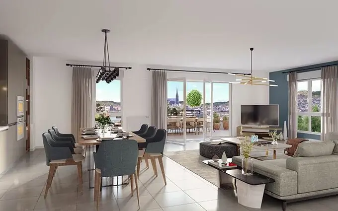 Programme immobilier neuf Garden city - inten'city à Clermont-Ferrand