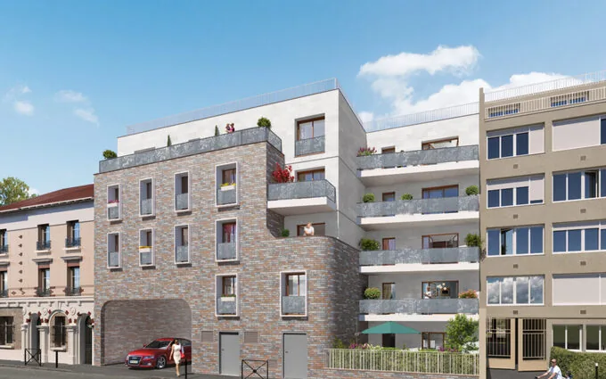 Programme immobilier neuf L'Ecrin des Noyers à Aubervilliers