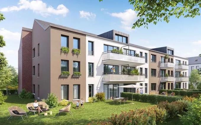 Programme immobilier neuf L'ecrin vert à Le Mesnil-Esnard