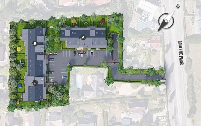 Programme immobilier neuf L'ecrin vert à Le Mesnil-Esnard