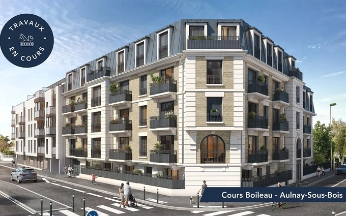 Programme immobilier neuf Cours boileau à Aulnay-sous-Bois (93600)