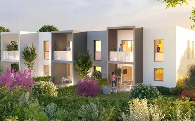 Programme immobilier neuf Montpellier à 10 min à pied du parc montcalm