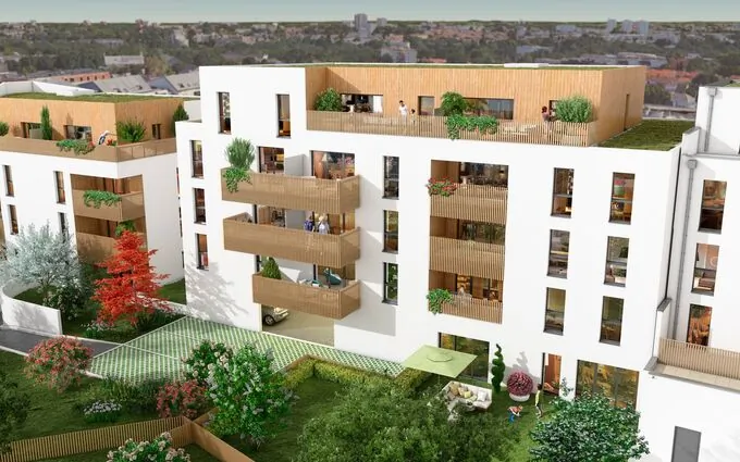Programme immobilier neuf Les Villas Garance à Saint-Herblain (44800)