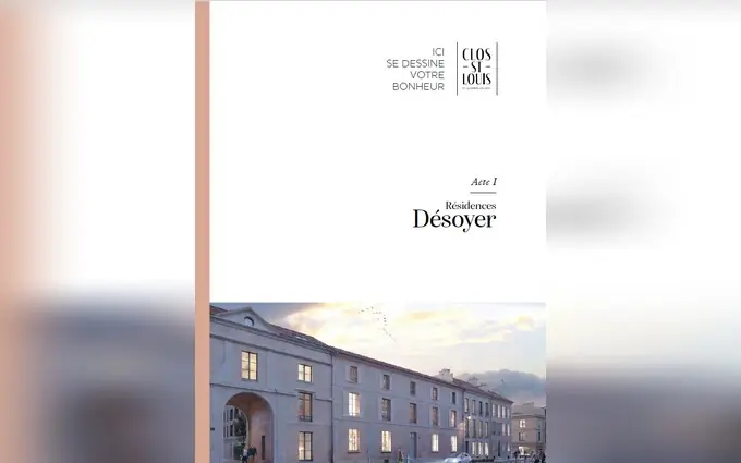 Programme immobilier neuf Clos Saint-Louis - Acte I - Résidence Désoyer à Saint-Germain-en-Laye