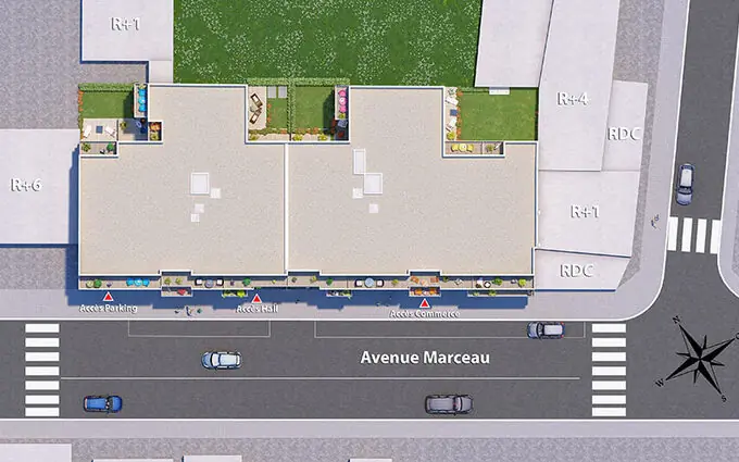 Programme immobilier neuf Esprit marceau à Drancy