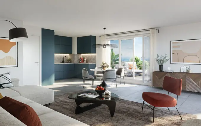 Programme immobilier neuf Les jardins du lac à Thonon-les-Bains