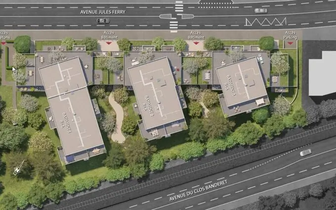 Programme immobilier neuf Les jardins du lac à Thonon-les-Bains