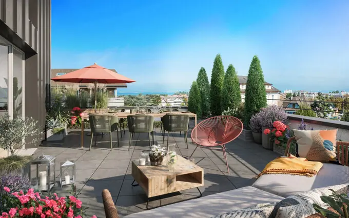 Programme immobilier neuf Les jardins du lac à Thonon-les-Bains