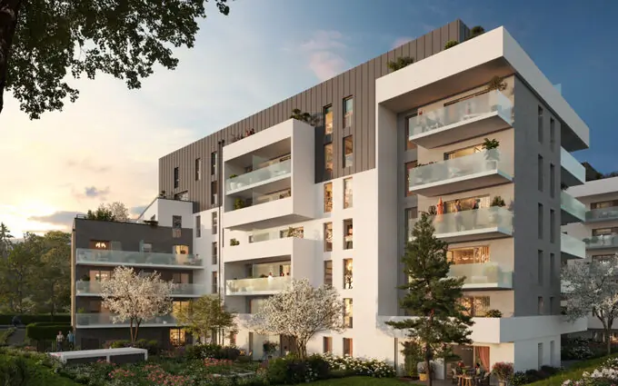 Programme immobilier neuf Les jardins du lac à Thonon-les-Bains