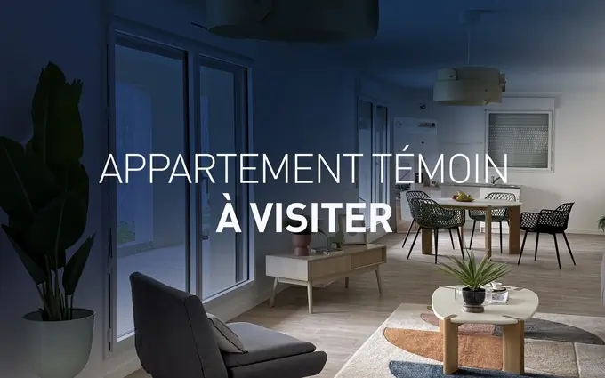 Programme immobilier neuf Les jardins de sapaillé à Tours