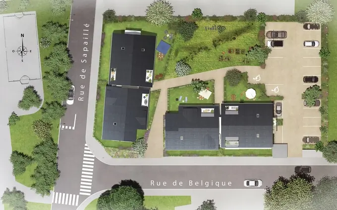 Programme immobilier neuf Les jardins de sapaillé à Tours