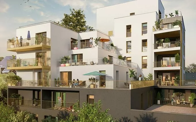 Programme immobilier neuf Cascade saint-martin à Rennes (35000)