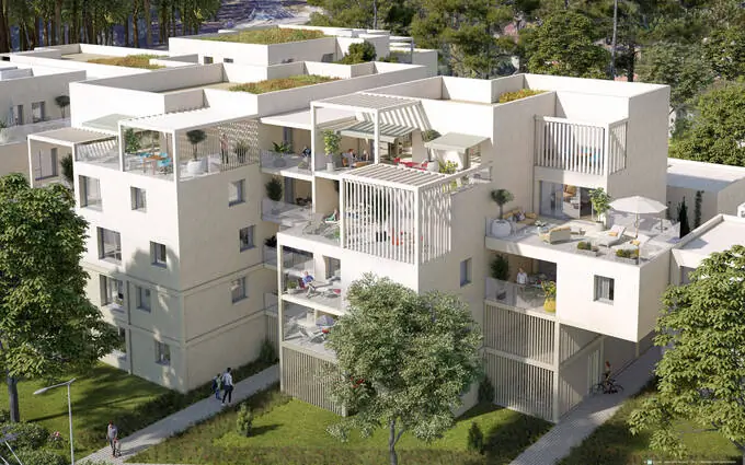 Programme immobilier neuf Pessac entre haut lévêque et gare de l'alouette