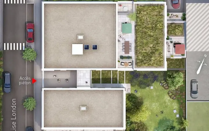 Programme immobilier neuf Kubik garden à Vénissieux