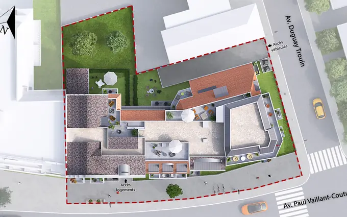 Programme immobilier neuf La résidence des petits ponts à Le Blanc-Mesnil