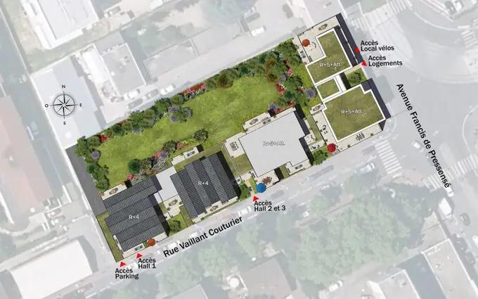 Programme immobilier neuf Pressensé park à Vénissieux