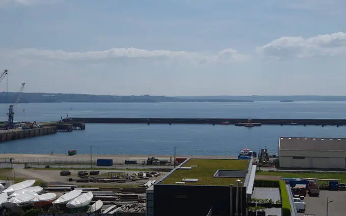 Programme immobilier neuf Brest vues imprenables sur le port de commerce et la rade