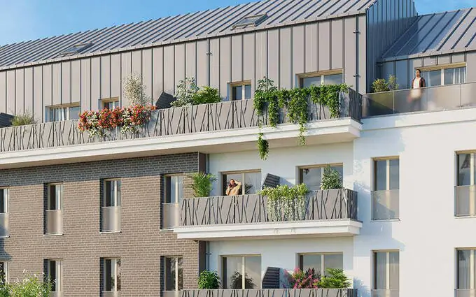 Programme immobilier neuf Saint-nazaire en plein coeur de ville à Saint-Nazaire (44600)